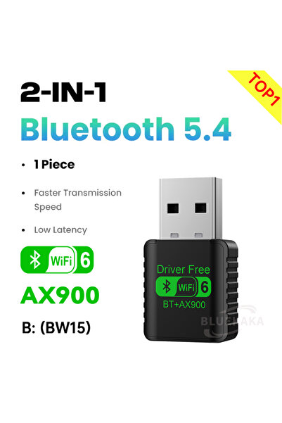 Choice1 TOP1 Model B New 900Mbps USB Bluetooth 5.4 Adapter Wireless Dongle Au...