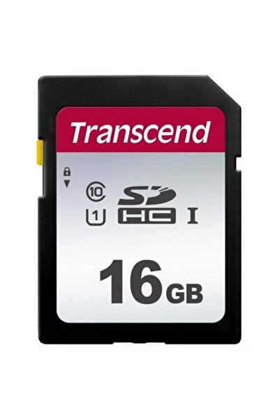 Transcend SDC 300 S SDHC Memory Card, 16GB, Class 10