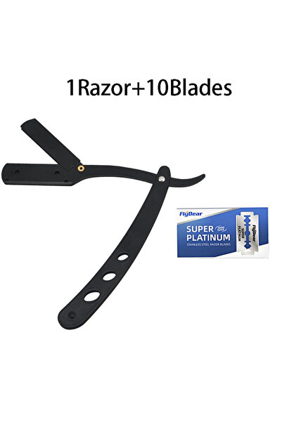 Choice3 شفرة حلاقة واحدة للرجال، 10 شفرات، شفرة حلاقة من الفولاذ المقاوم للصد...
