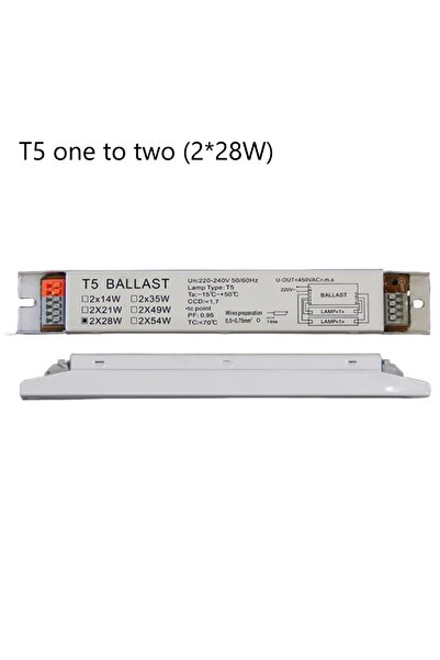Choice4 مُحَوِّل إلكتروني واسع النطاق T5-2X28W T5/T8 AC 220-240V لبدء تشغيل ف...