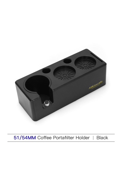 Choice8 51-54mm Black Coffee Tamping Station 51mm 54mm 58mm Portafialter Hold...