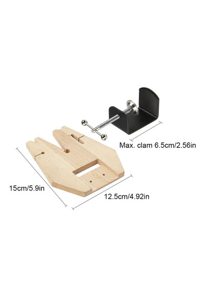Choice3 Type F Jewelry Bench Workbench with Wooden Pin Clamp, Professional Je...