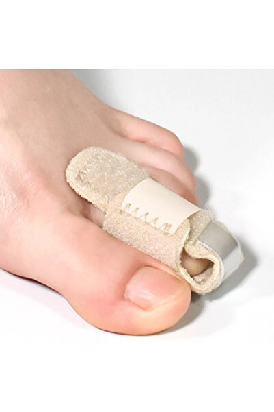 Choice1 جبيرة بيج - مقوم إصبع القدم اليسرى لتصحيح إصبع القدم المطرقية، ومثبت ...