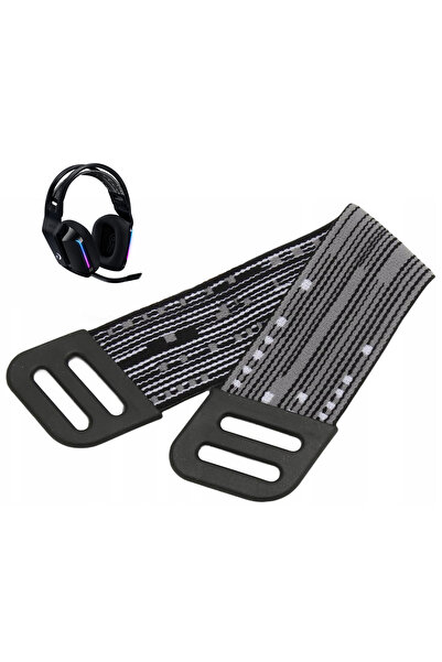 logitech Headband Rubber Tape Cover for G733 G335 Headphones Gray