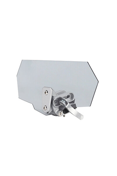 Choice6 Gray Universal Motorcycle Risen Clip On Windscreen Windshield Extensi...