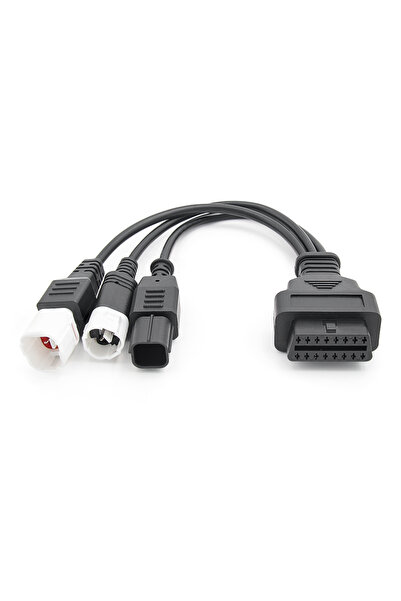 Choice1 جهاز فحص OBD2 للسيارات من ياماها وهوندا، أسود اللون، 3 في 1، قارئ أكو...
