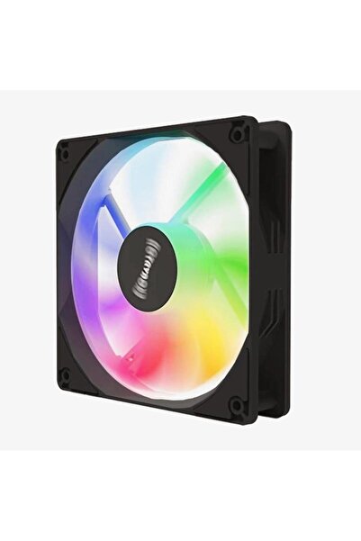 Choice Fixed Color WHITE Black TEUCER P1 PC Fan Big 4in 120mm 12V RGB Color L...