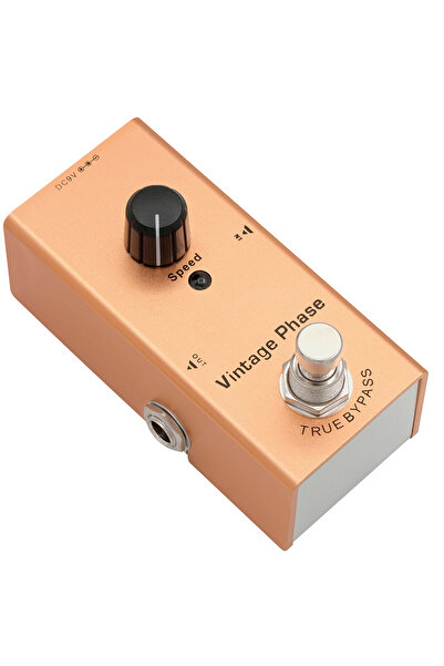 Choice6 Vintage Phase Electric Guitar Pedal Vintage Overdrive/Distortion Crun...