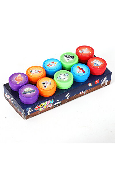 Choice7 10pcs Assorted Stamps for Kids Self-Ink Teacher Stamps Party Favor Ch...