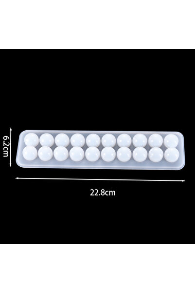 Choice6 7 قوالب سيليكون بأحجام متنوعة على شكل كوكب كروي من الراتنج الإيبوكسي ...
