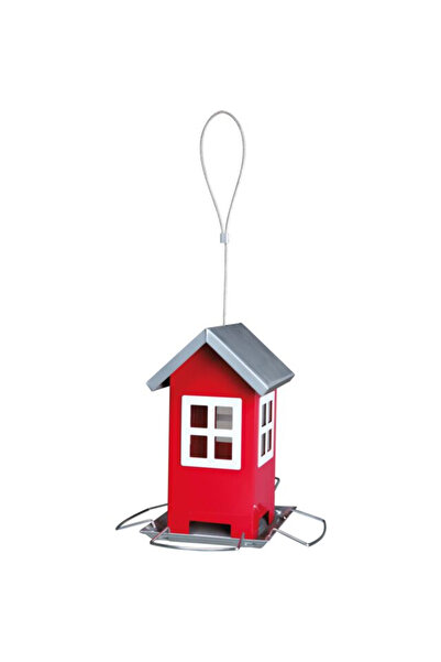 Trixie Outdoor Feeder, Suspended, Metal, 1.000 ml/20 cm, Red