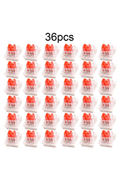 Choice1 مفتاح لوحة مفاتيح أحمر مكون من 36 قطعة، مفتاح نقر ثلاثي الأطراف، مفتا...