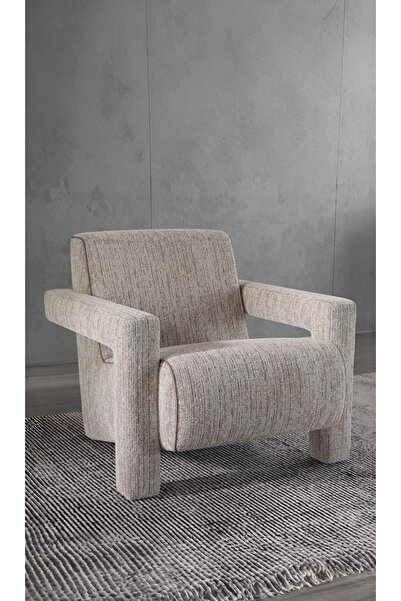 Modalife Hermos Berjer, Tekli Koltuk, Salon Oturma Odası - Krem