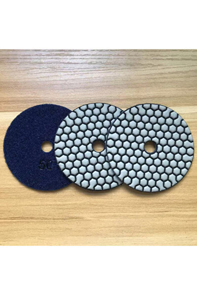 Choice6 100 مم، 3 قطع - حبيبات 50، 4 بوصة، 100 مم، 1/3/6/7 قطع، وسادة تلميع ج...