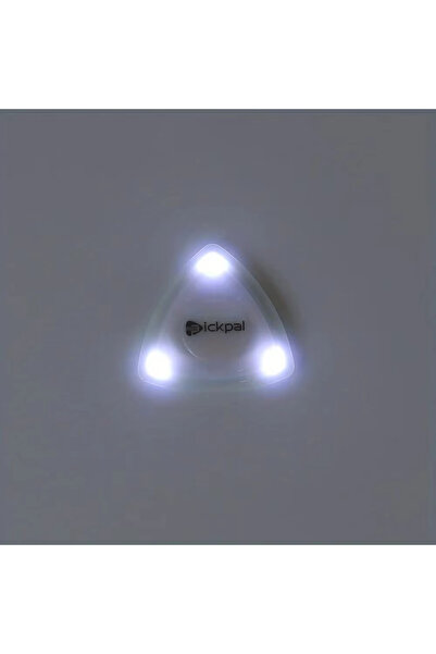 Choice3 White-Triangle Miwayer LED Luminous Guitar k - ABS Electric Heart-sha...