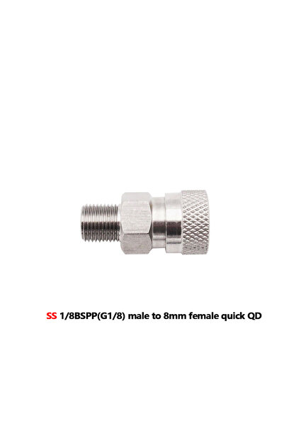 Choice9 أنثى 1-8BSP غاز HPA فوستر سريع الفصل هواء CO2 QC02 M10 NPT BSP G1/8" ...