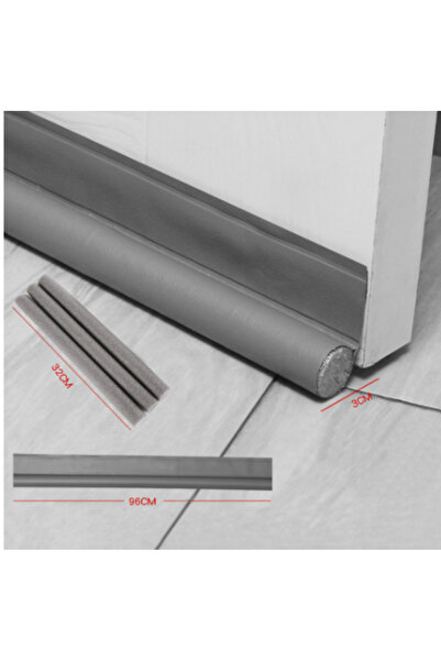 choice2 96cm I GRAY Adjustable Door Bottom Seal Strip Weatherstrip Under Door...