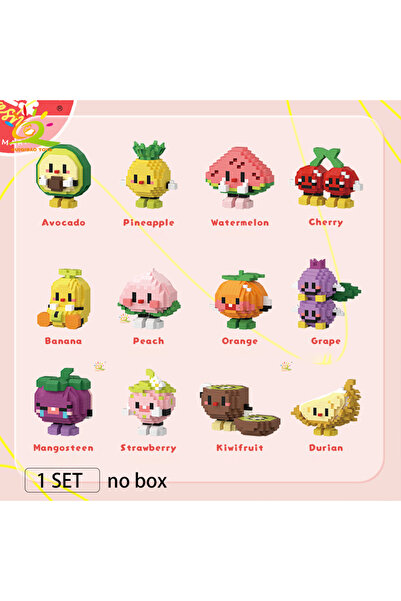 Choice3 1 set no box HUIQIBAO Mini Cute Delicious Fruit Micro Building Blocks...