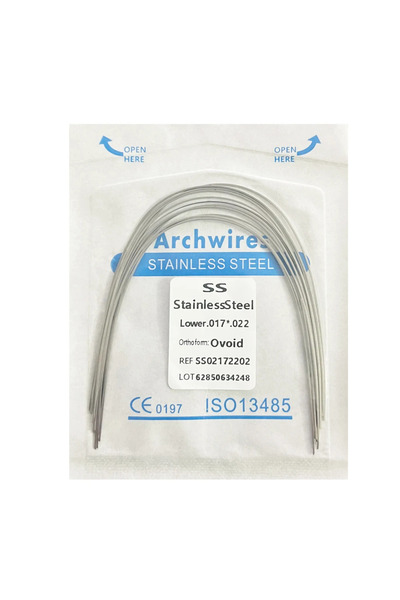 choice2 17x22 Lower-SS 10pcs/pack Dental Arch Wires Orthodontic Super Elastic...