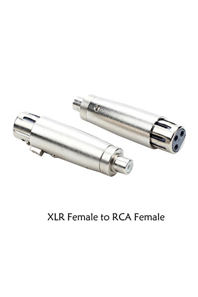 Choice67 BSN قطعتان من موصل XLR ثلاثي الأطراف أنثى إلى موصل XLR ثلاثي النواة ...