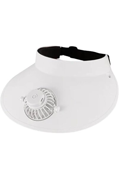 Generic Portable USB Rechargeable Fan Cap, Summer Cooling Hat with 3-Speed Fa...