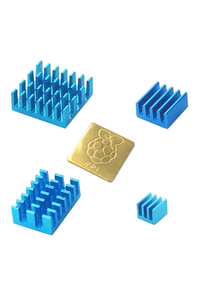 Choice5 AX030-Blue-5pcs مبرد شريحة GPUHOLD، 4 قطع/5 قطع، لراسبيري باي 2/3/4 3...
