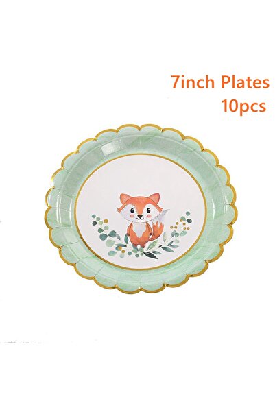 choice2 Plate A Woodland Birthday Party Plates Cup Tableware Happy Birthday P...