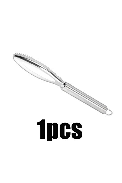 Choice1 قطعة واحدة أو من 1 إلى 4 قطع من مزيل قشور السمك المصنوع من الفولاذ ال...