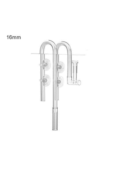 Choice1 أنبوب أبيض 16 من بلاستيك أكوابرو، مدخل ومخرج، مقشدة، ملحقات حوض السمك...