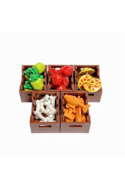 Choice3 أدوات طعام - 3 مكعبات بناء MOC للأطعمة والأدوات، ألعاب تركيب ذاتية ال...