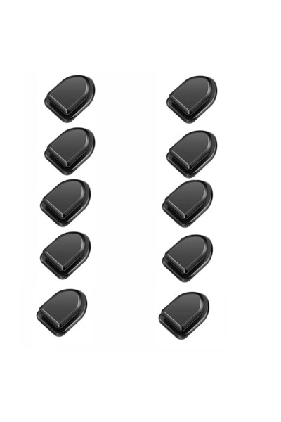 choice2 10 قطع من خطافات السيارة الصغيرة، حامل تخزين داخلي لكابل USB وسماعات ...