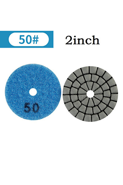 Choice3 Grit 50 2 Inch 50mm Dry Polishing Pad Type For Granite Marble Sanding...