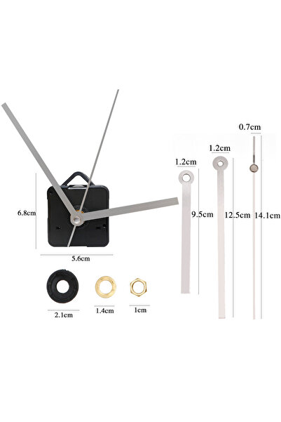 Choice1 قالب سيليكون صامت بحركة الساعة من النوع 7، قطعة واحدة، مناسب لصنع الم...