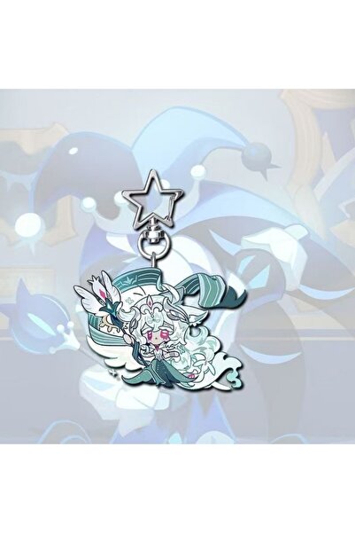 Choice A69C Game Cookie Run: Kingdom Cosplay Keychain Acrylic Pendant Key Cha...