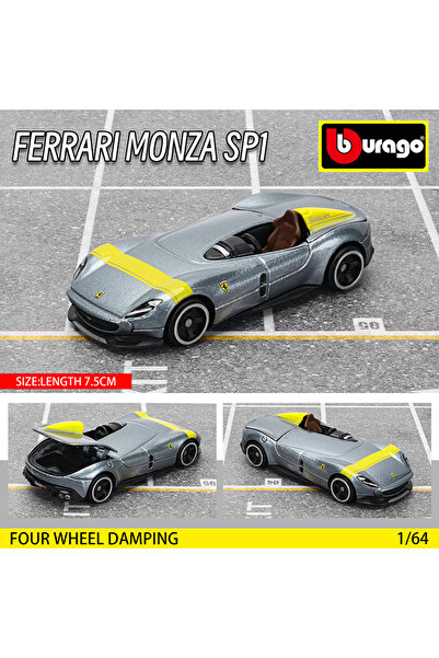 Choice4 مجموعة سيارات فيراري SP1 من بوراجو بمقياس 1:64، جولف جي تي 2017-2020،...