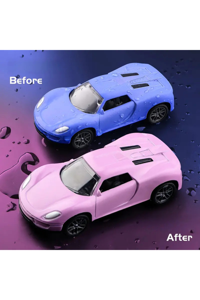 Choice4 سيارتان لعبة متغيرة اللون في الماء، ألعاب استحمام متغيرة اللون، سيارا...