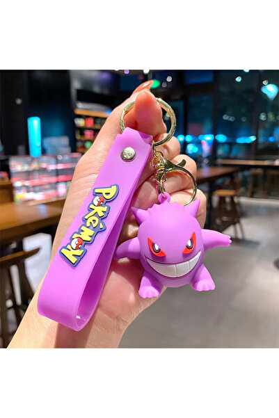 Choice5 مجسم بيكاتشو الأصلي من بانداي إتش، سلسلة مفاتيح كرتونية أنيقة، لعبة ن...