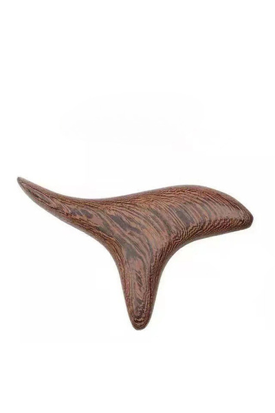 choice2 أداة تدليك غوا شا مثلثة الشكل من خشب وينجيوود، قطعة واحدة، لتدليك نقا...