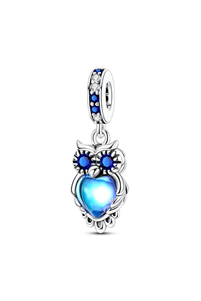 choice2 KTC1712 Charms Original 925 Silver Blue Beads Fit Bracelet Pendant Di...
