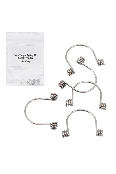 Choice3 17-25-B 10Pcs/Pack Dental Torque Springs Orthodontic Anterior Teeth T...
