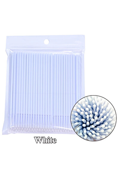 Choice11 C501-white 100pcs 100Pcs Eyelash Cleaning Brush Lash Extension Micro...