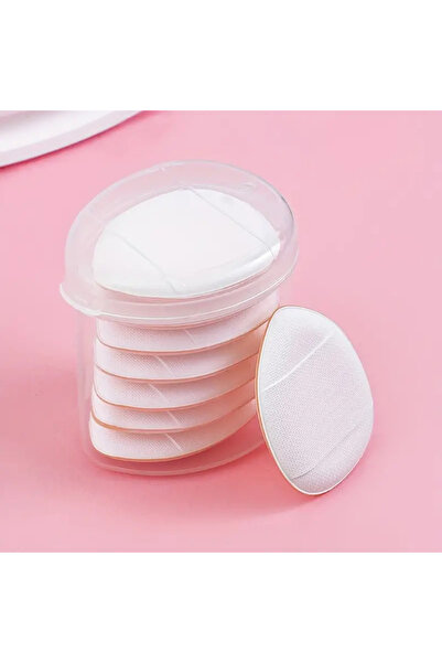 Choice3 7 قطع بيضاء (3/718 قطعة) إسفنجات مكياج صغيرة بأطراف الأصابع لكريم الأ...