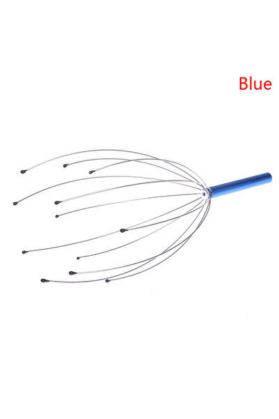 Choice4 مدلك فروة الرأس والرقبة الأزرق، مدلك الرقبة، مزيل ضغط الرأس