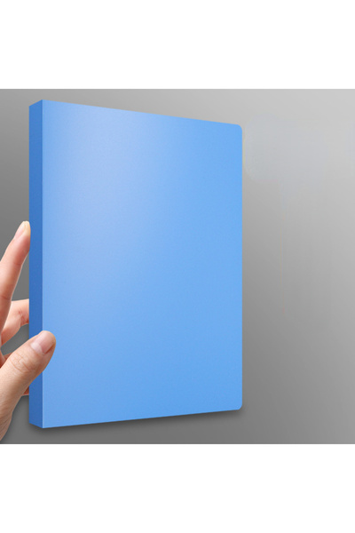 Choice3 Blue 2023 NEW A4 4-hole D-type clip clip Blue PP folder perforated tr...