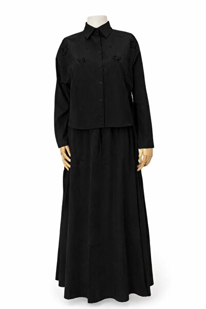 JOOQSTORE Nakışlı Etek Takım