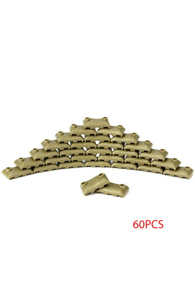 choice2 60 كيس رمل أخضر زيتوني، مكعبات بناء متوافقة مع جنود الحرب العالمية ال...