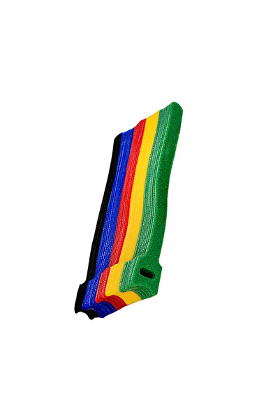 Choice3 أربطة كابلات متعددة الألوان، 100 قطعة / 50 قطعة / 100 قطعة، قابلة للف...