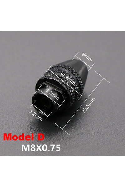 Choice3 Long Model D Dremel Rotary Tools Keyless Drill Bit Chucks Adapter Con...