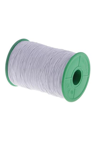 Choice3 خيط بوليستر مطاطي أبيض بارد 0.5 مم لصنع المجوهرات والأساور والخرز، 50...