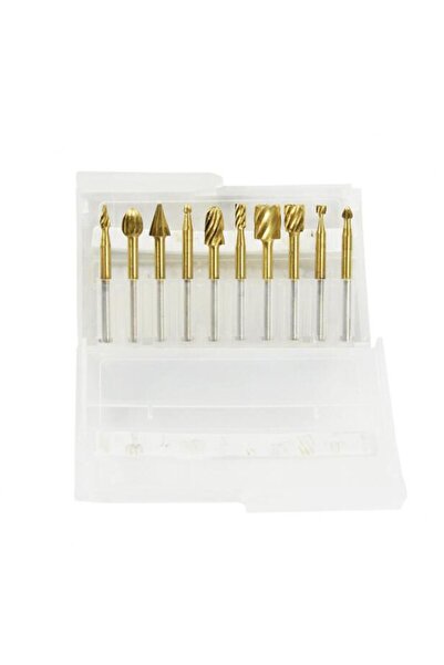 Choice3 Set 2 6/10pcs Set HSS Routing Router Drill Bits Set for Dremel Carbid...